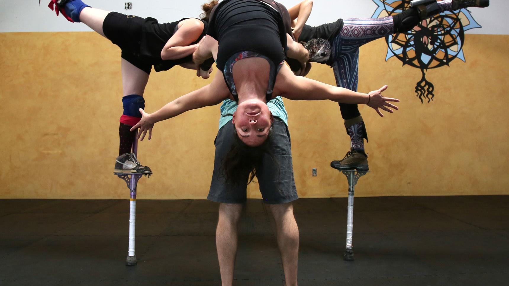 Hula hoops transform former UA astronomy student into cirque performer